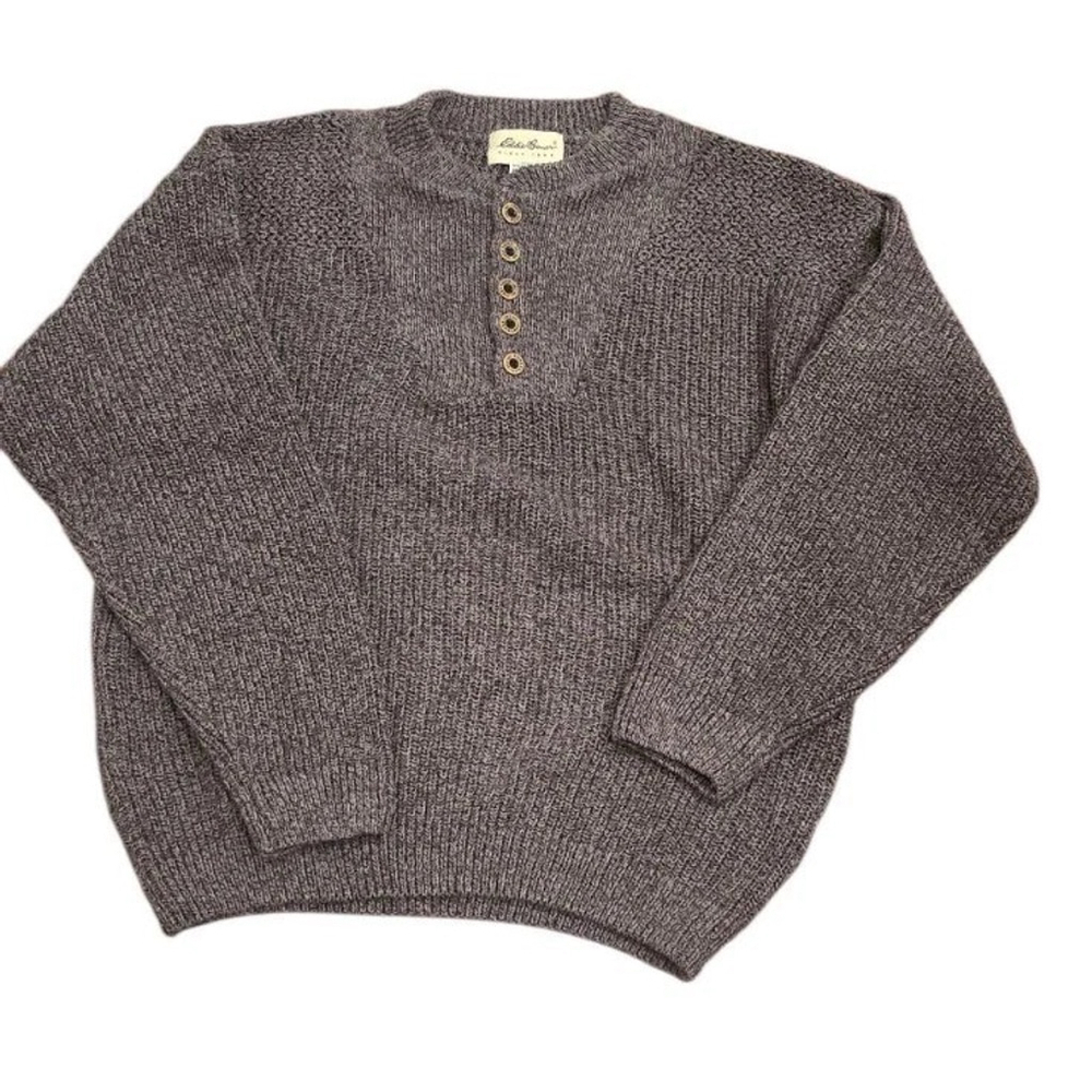 Eddie Bauer Cotton Knit Men's Size Large Sweater